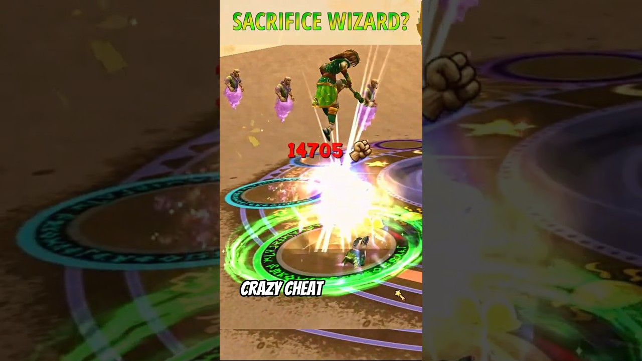 This Side Boss Can Sacrifice The Wizard #wizard101