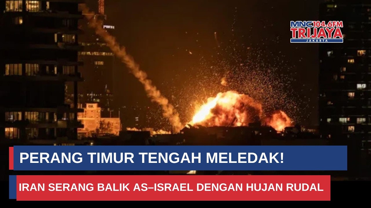 Perang Timur Tengah Meledak! Iran Balas Serangan AS–Israel dengan Drone & Rudal | IDB Update