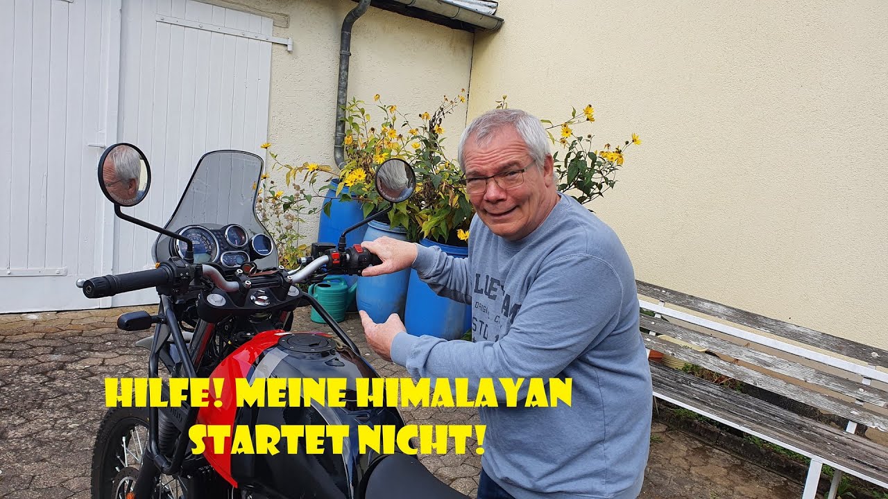 Hilfe! Meine Royal Enfield Himalayan springt nicht an!