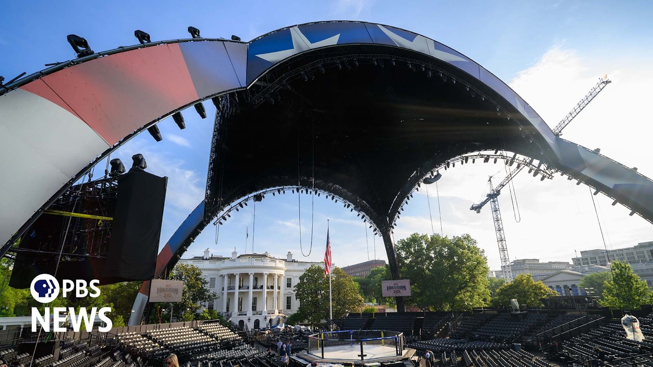 WATCH LIVE: UFC Freedom 250 holds news conference ahead of White House fight on Trump's birthday