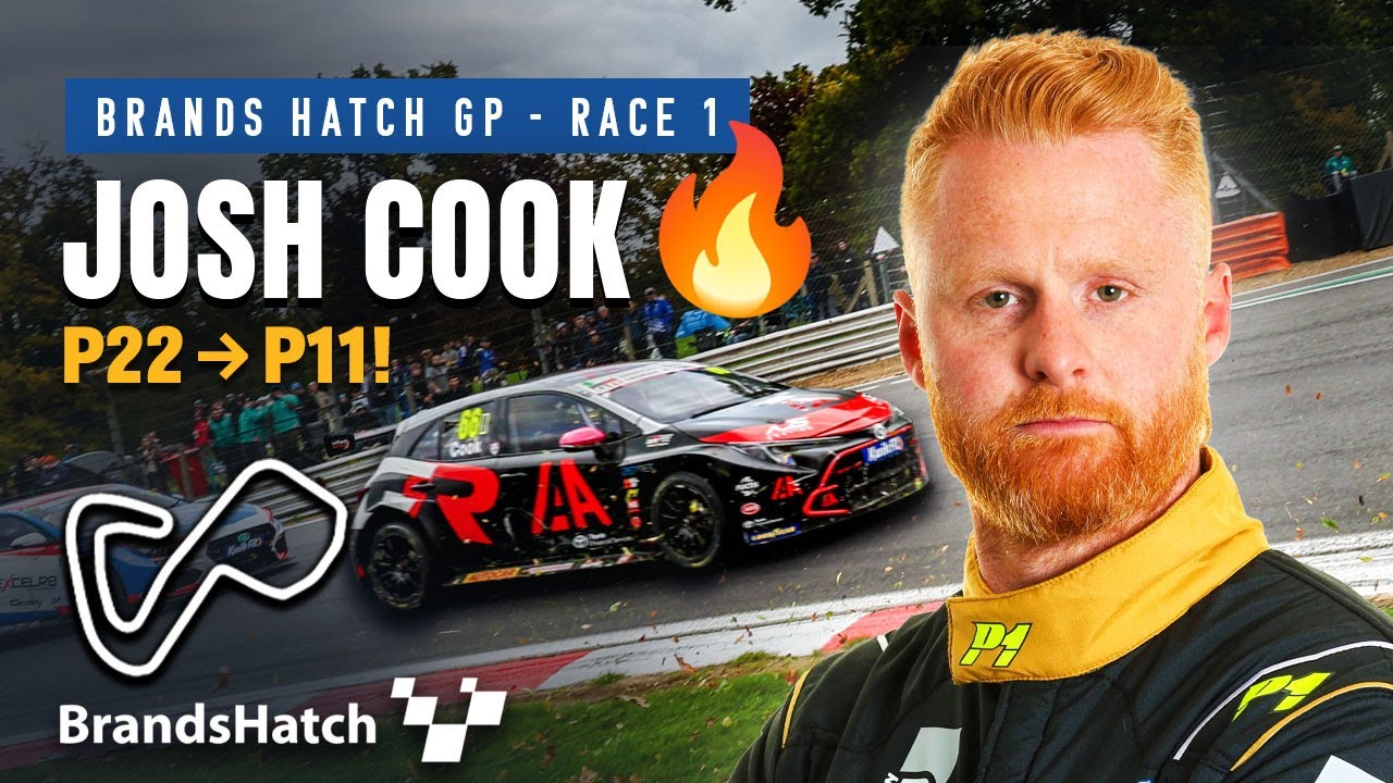 From Last to 11th!  | Josh Cook Brands Hatch GP Onboard Highlights