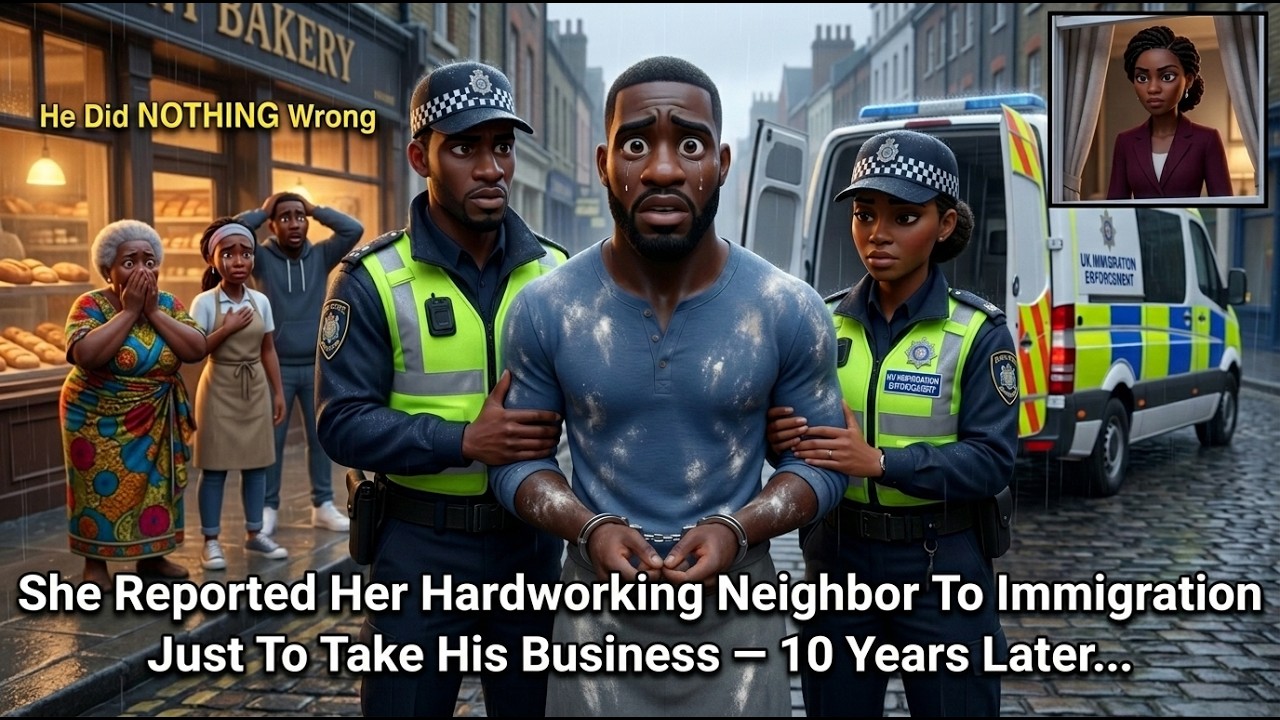 She Reported Her HARDWORKING Neighbor To IMMIGRATION , To Take His Business. 10 Years Later (Part 2)