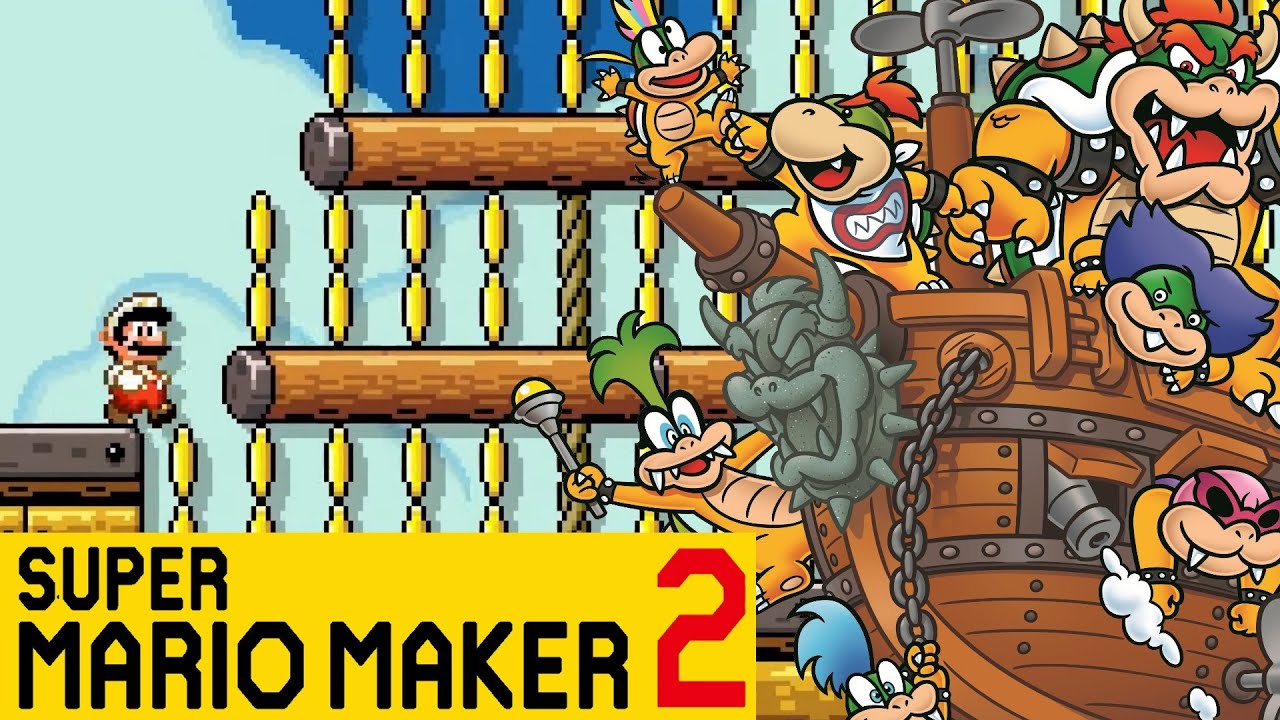 All Super Mario Bros. 3 Airships Remade in SMW Style (Including Treasure Ship)