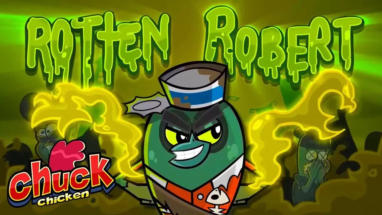 Chuck Chicken - Rotten Robert Full episode - cartoon show