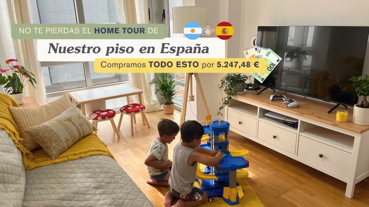 🏠 Home Tour en España | Cómo amueblamos nuestra casa con IKEA, Amazon y MediaMarkt | Precios 2025