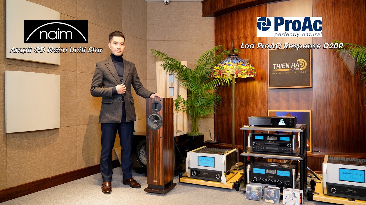 Loa ProAC Response D20R + Ampli CD Naim Uniti Star - Trung Thực - Tự Nhiên