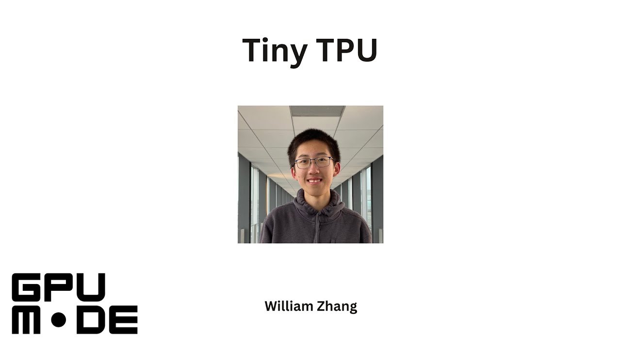 Лекция 88: TinyTPU
