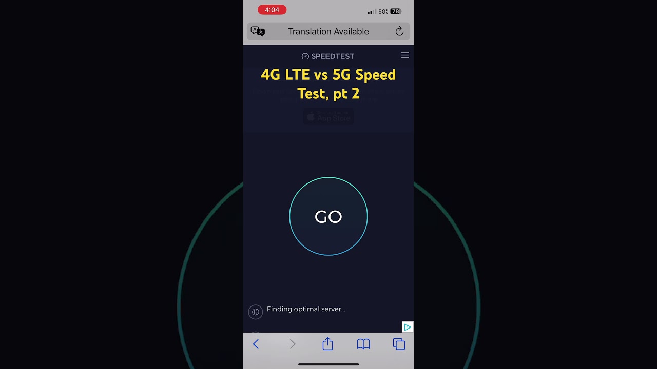 4G LTE vs 5G Speed Test, pt2