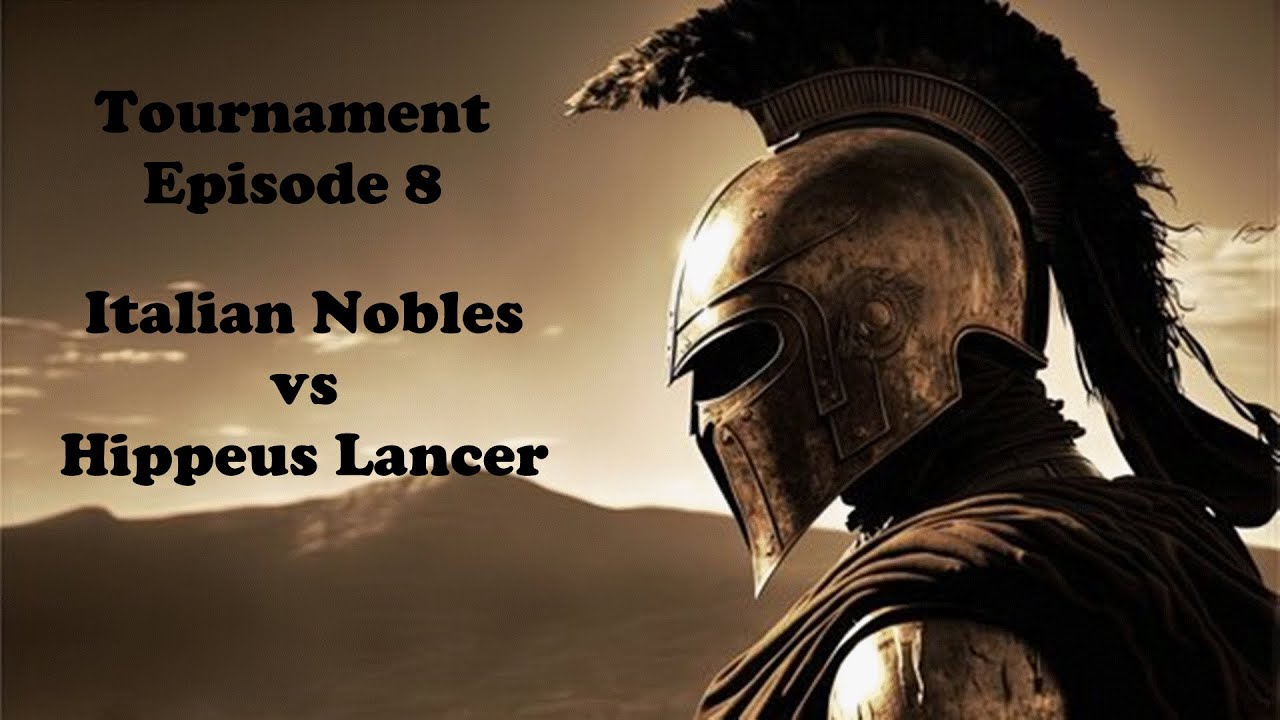 TWR2 Modded Tournament Episode 8: Italian Nobles vs Hippeus Lancers: New World Alternate History Mod