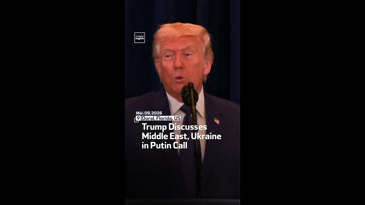 Trump Discusses Middle East, Ukraine In Putin Call