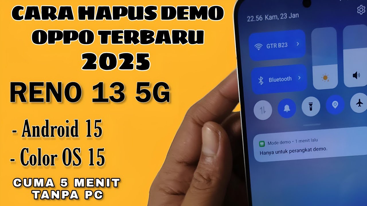 CARA HAPUS DEMO OPPO TERBARU 2025 RENO 13 5G
