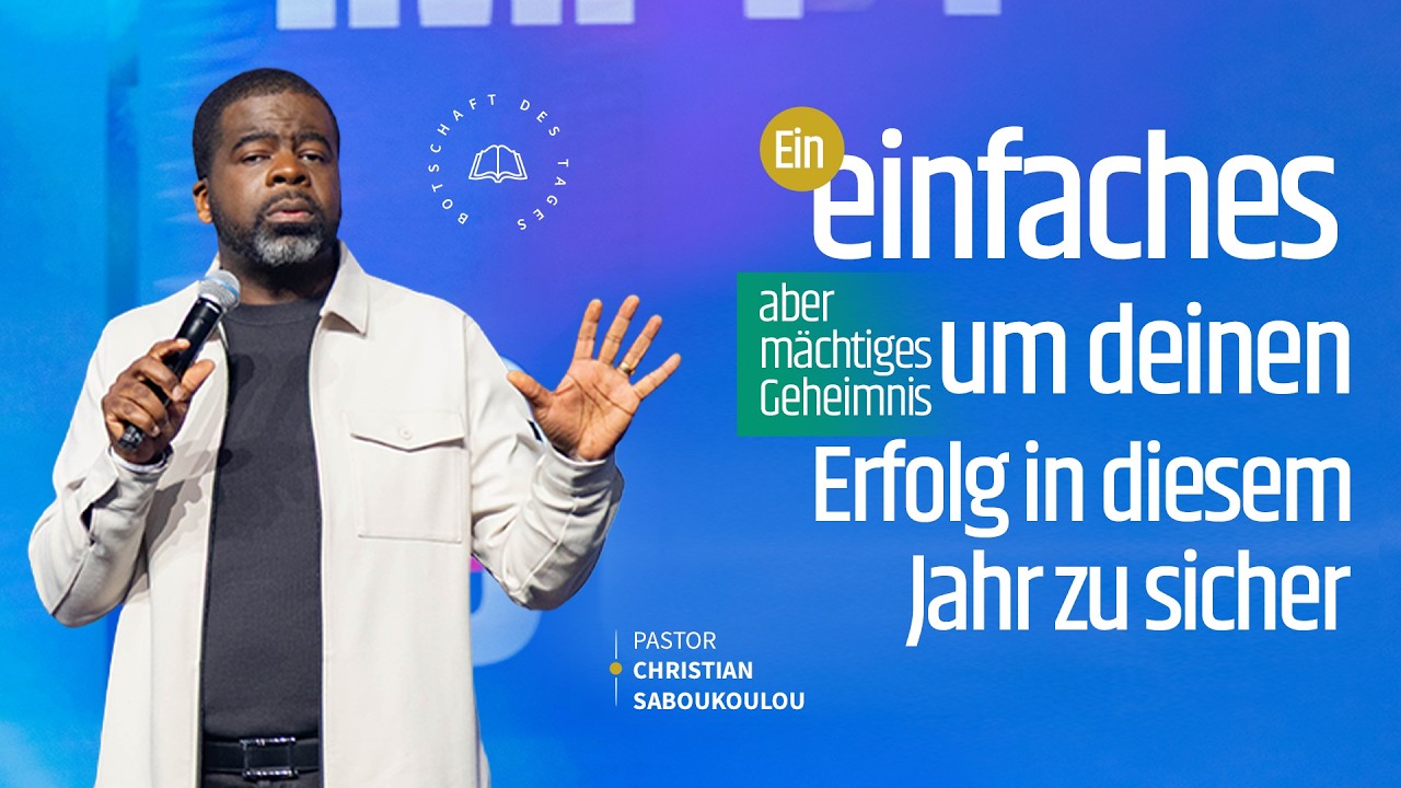 Ein einfaches, aber mächtiges Geheimnis, um deinen Erfolg in diesem Jahr zu sichern | C. SABOUKOULOU