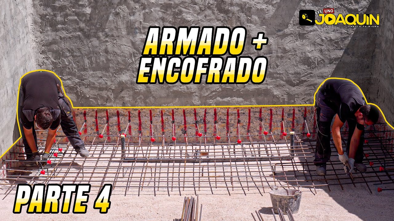 Ep 4 - CÓMO HACER UNA PISCINA DESBORDANTE - Armado y encofrado paso a paso