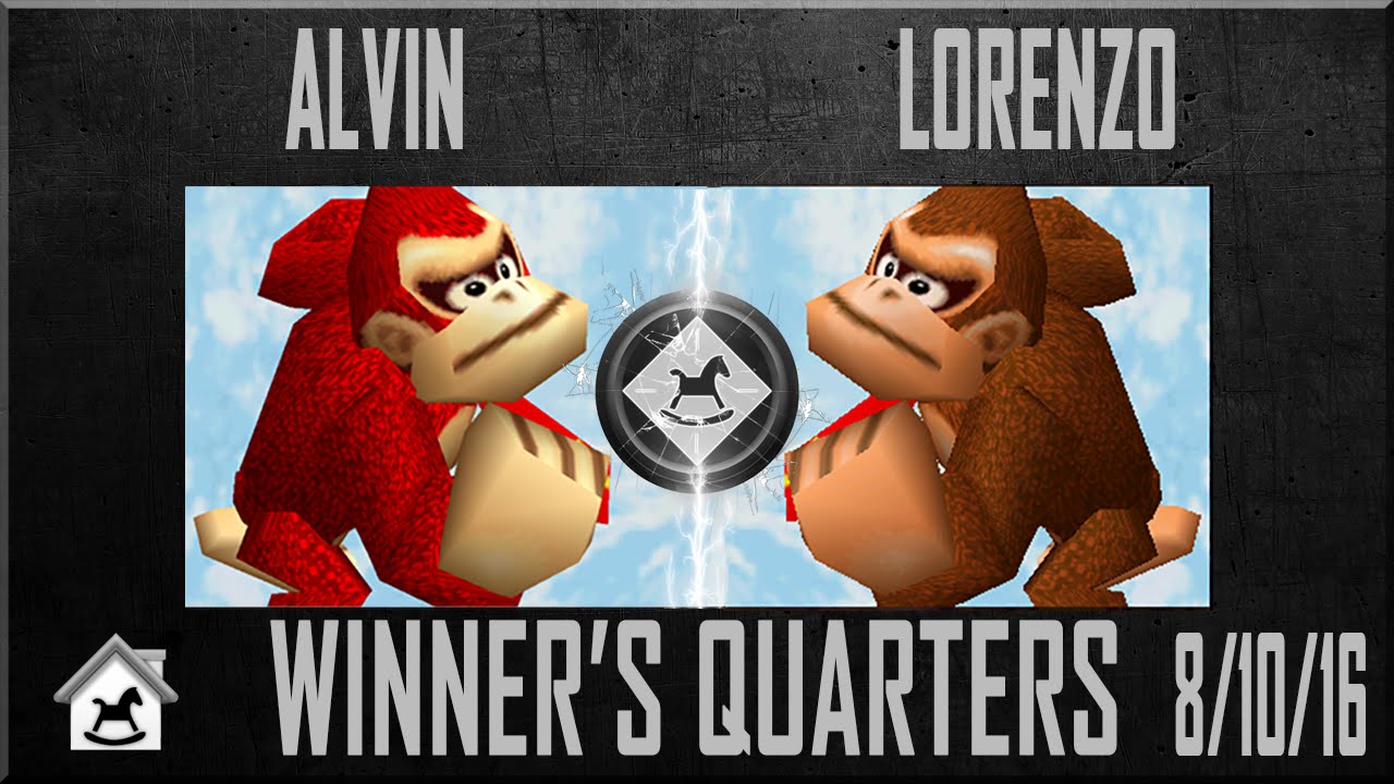 Darkhouse 12 Winners Quarters - Alvin (Donkey Kong) Vs Lorenzo (Donkey Kong) Super Smash Bros  SSB64