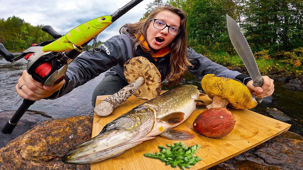 24h pour PÊCHER et MANGER du BROCHET !!! ( Catch and Cook )