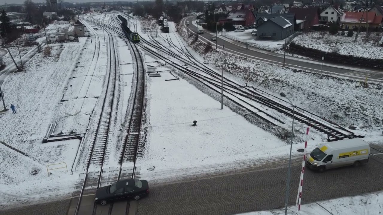 Manewry kolejowe z wykorzystaniem toru wyciągowego.