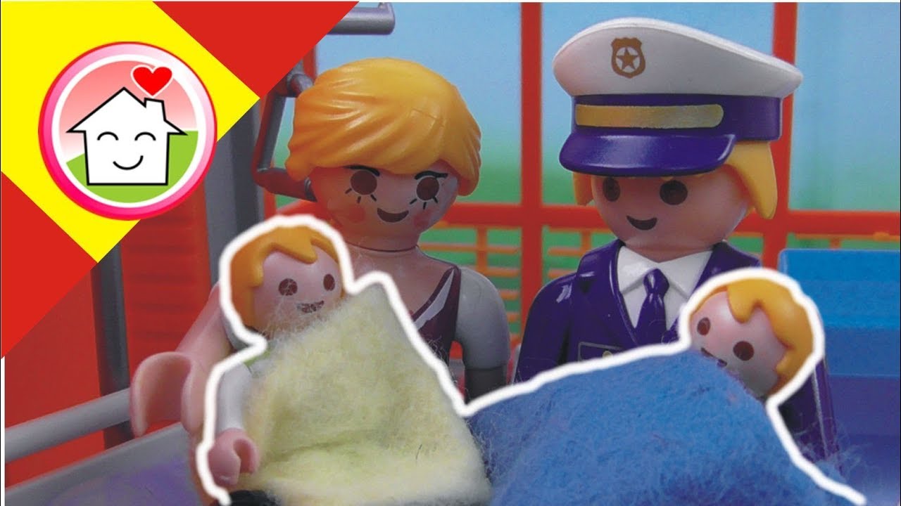 Playmobil en español El Nacimiento de los Gemelos - La Familia Hauser