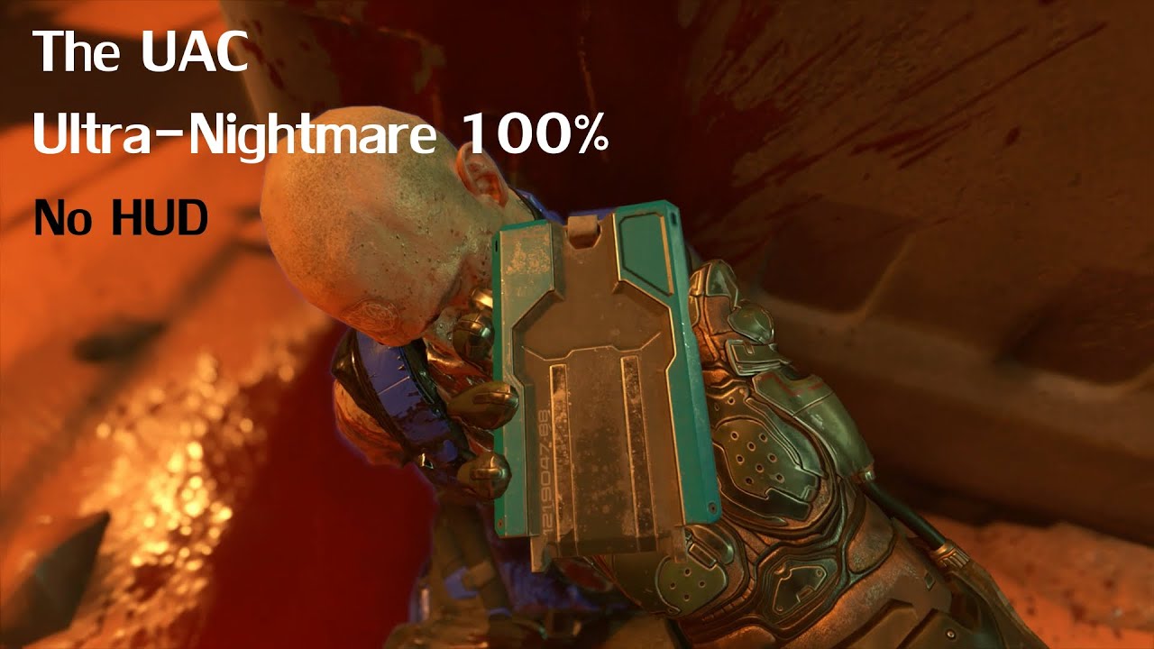 The UAC - Ultra-Nightmare 100% [No HUD] - 3:49 (PS4 Pro)