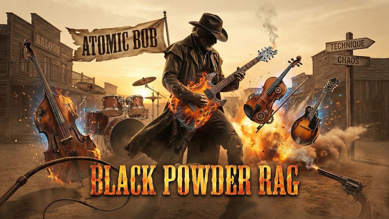 Atomic Bob - Black Powder Rag 