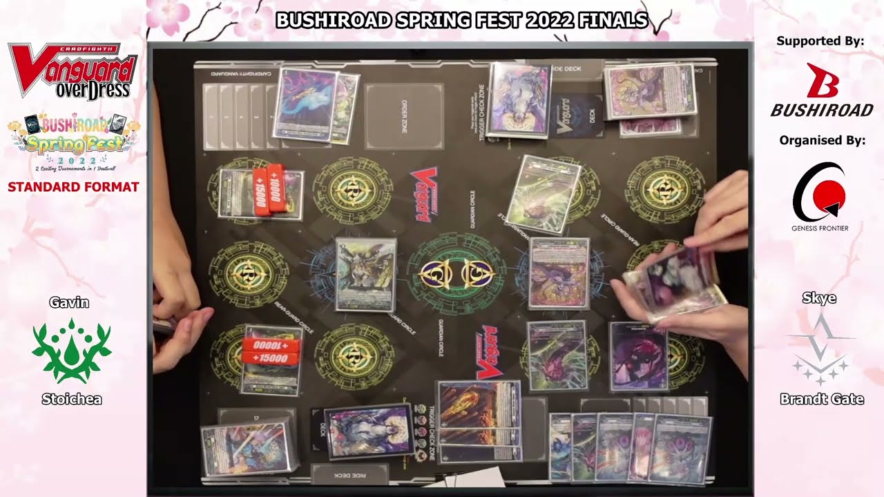 Bushiroad Spring Fest 2022 Finals Singapore Day 1 Top 2 (Standard) Match Up