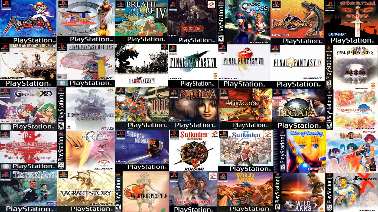 Todos los RPG y similares de Play Station traducidos al español versión completa