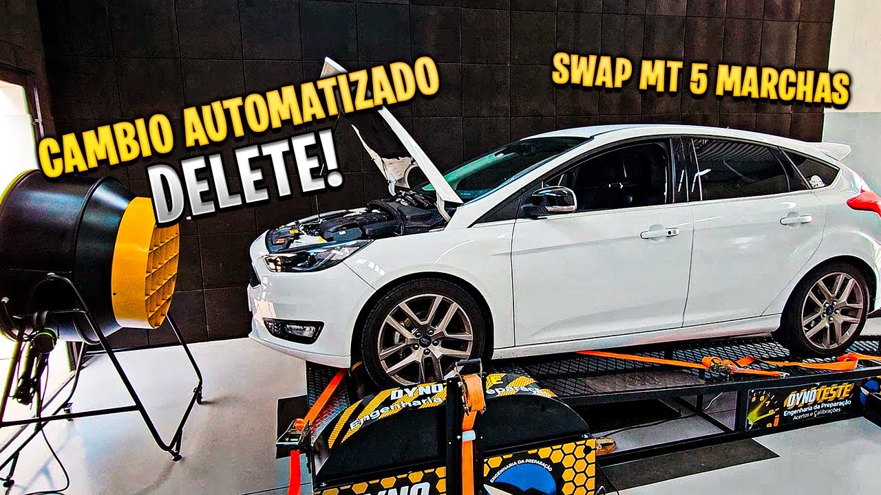 Swap para câmbio manual! Ford Focus 2.0 injeção direta + Remap + Coletor 4x2x1 + 15 HP