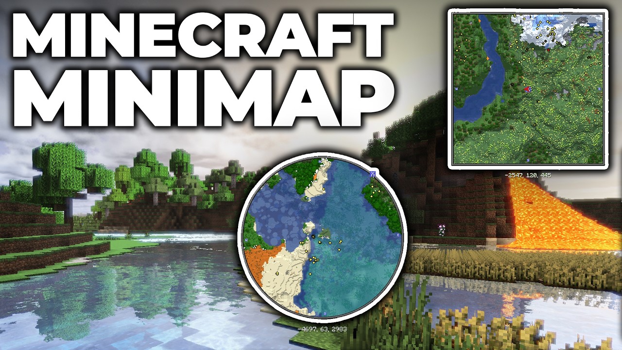 Мод миникарты Minecraft для версии 1.21.10 &mdash; как скачать и установить миникарту Xaero