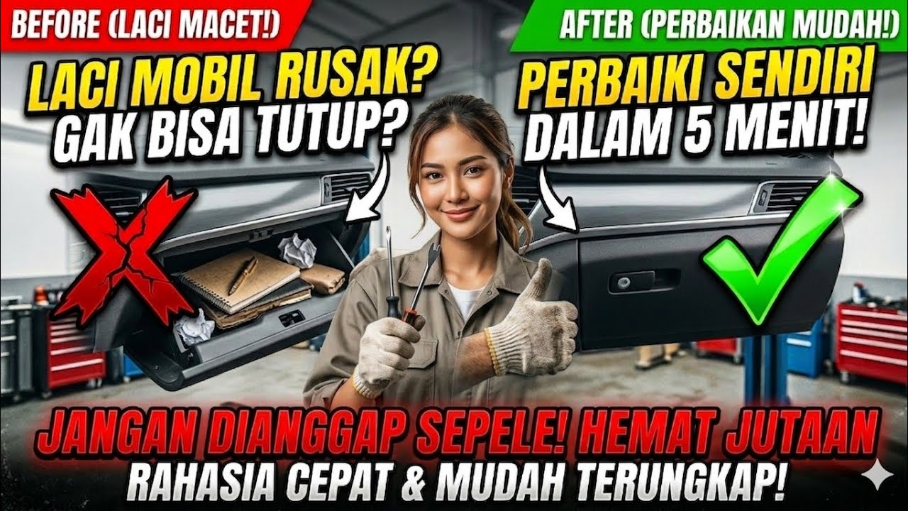 Laci Mobil Macet Ternyata Cuma Karena Ini... Bikin Lega! #tips #tutorial #mechanics 