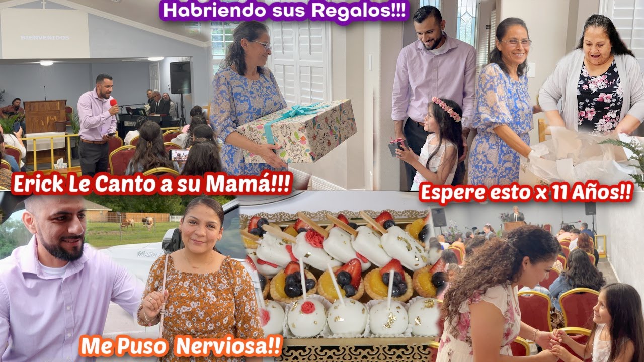 Erick le Canto a su Mamá🥹+Lo Espere x 11 Años😭+Todavía me Pone NERVIOSA🤭Fuimos a Casa de mi HERMANO🤗