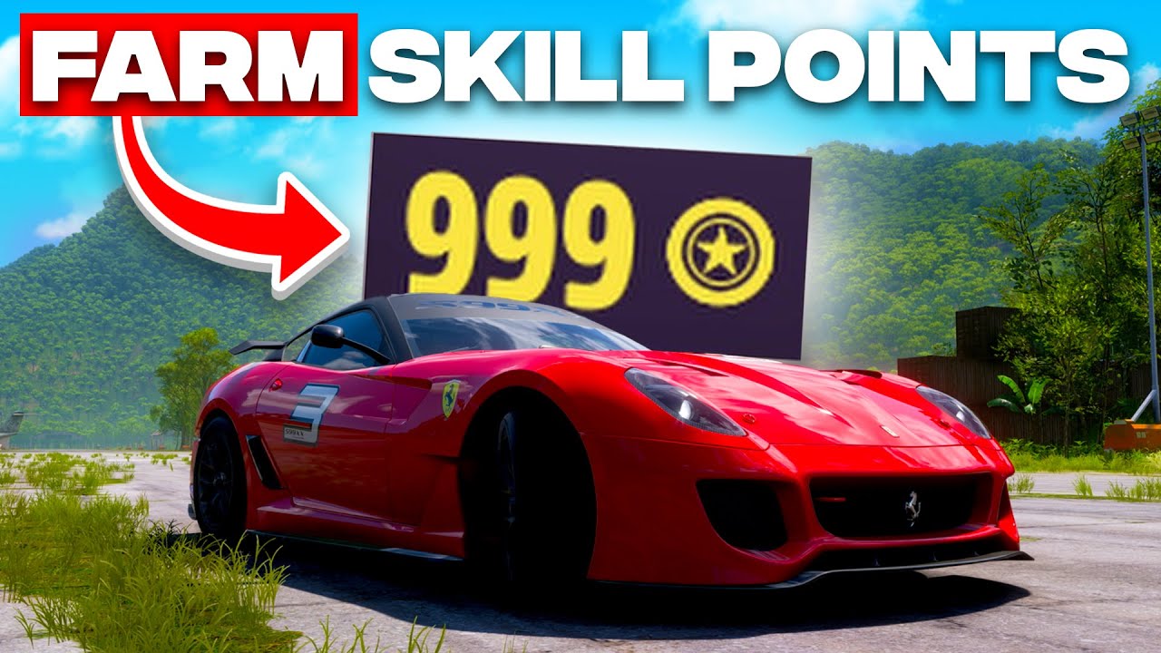 3 Best Methods To FARM SKILL POINTS in Forza Horizon 5!