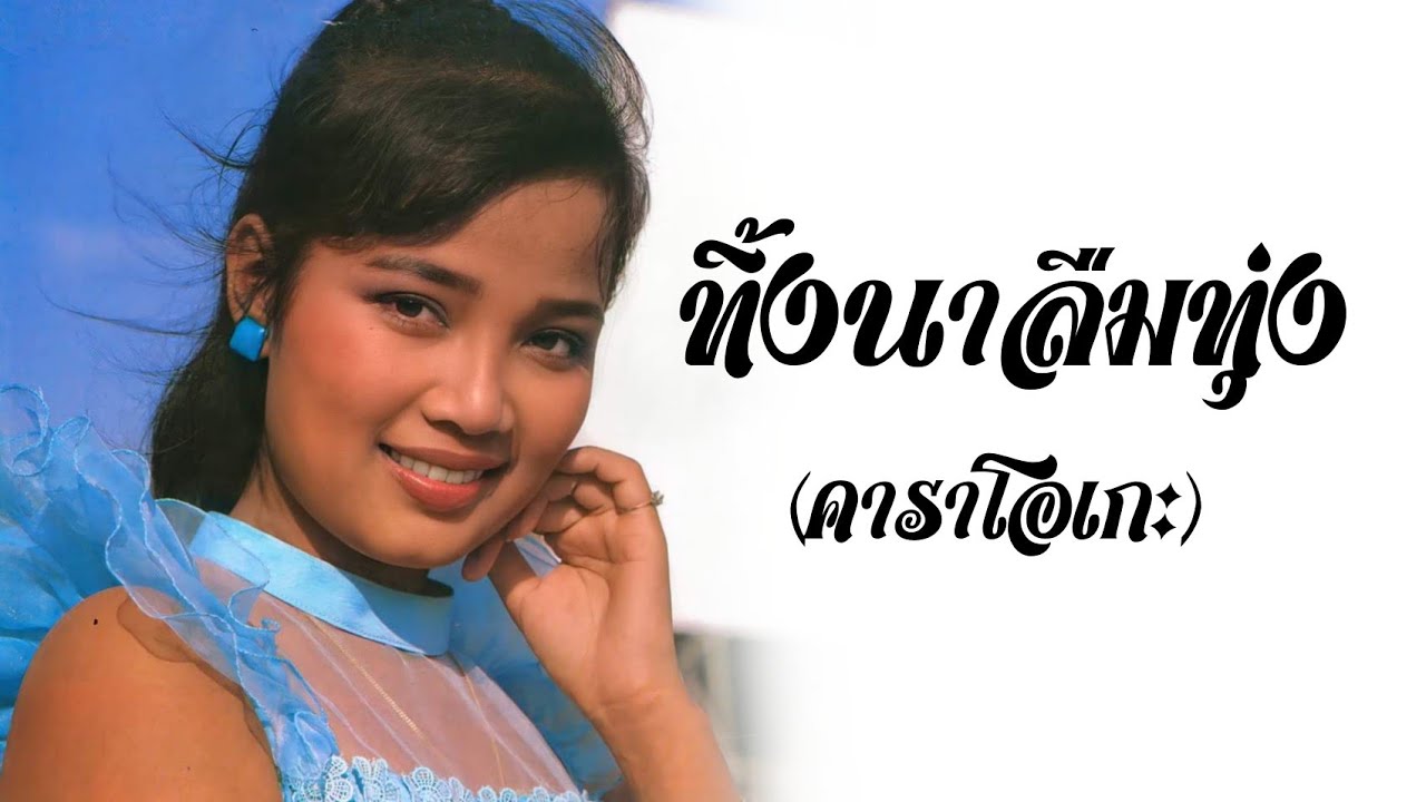 ทื้งนาลืมทุ่ง คาราโอเกะ | พุ่มพวง ดวงจันทร์
