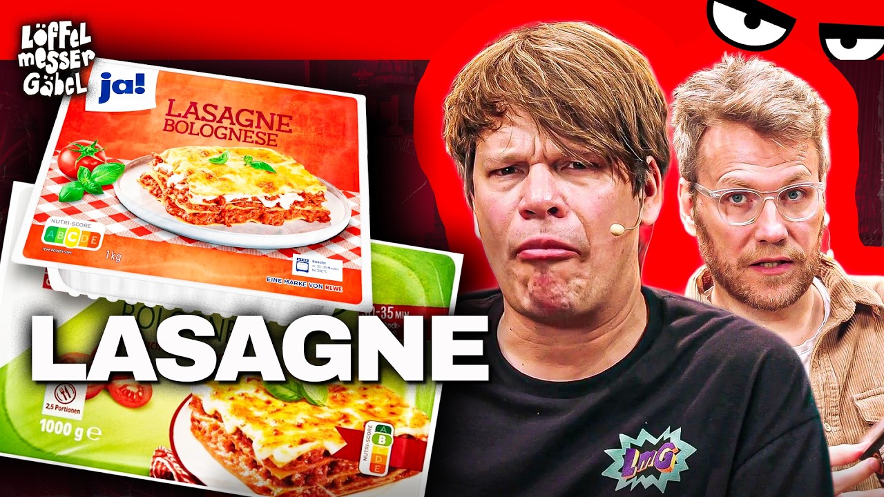 Lecker LASAGNE oder Hölle AL FORNO? Fertiglasagnen im Test! | Löffel Messer Gäbel