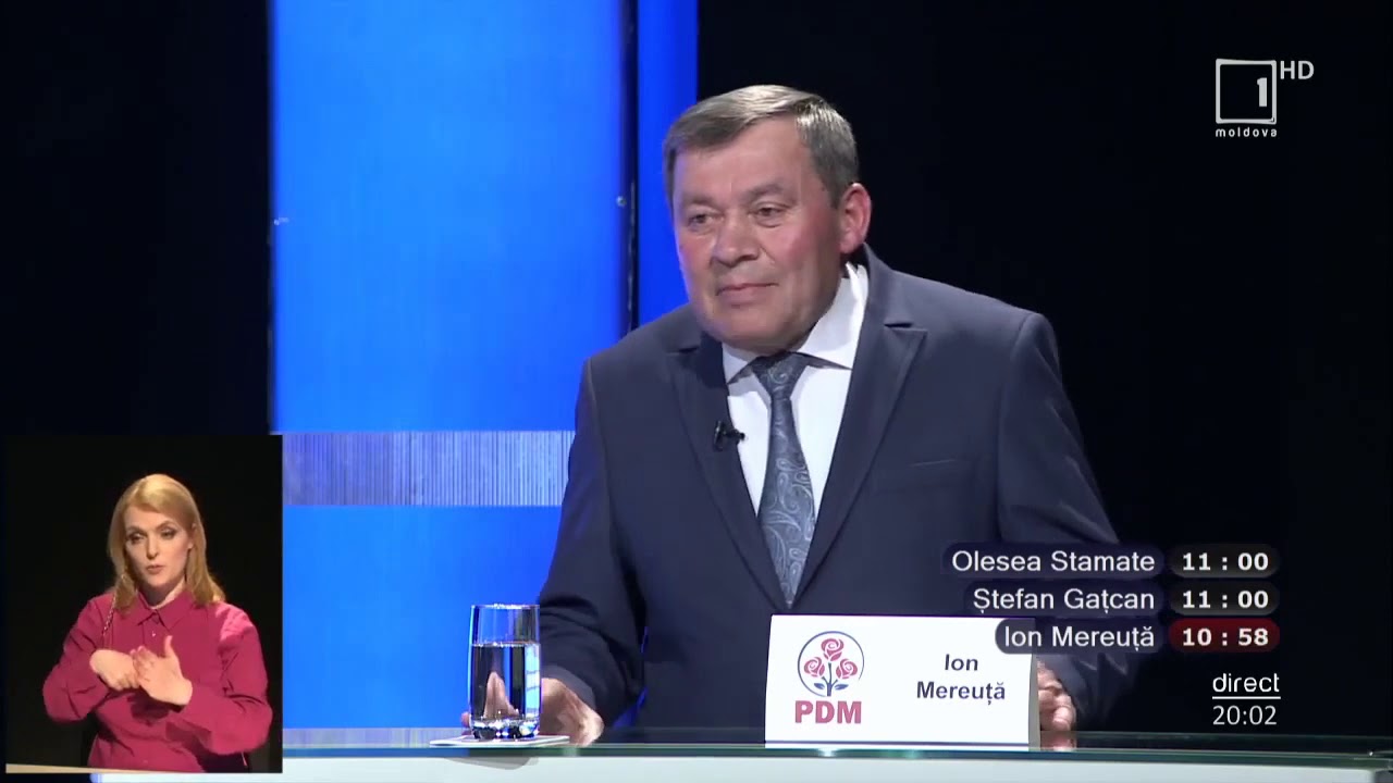 Dezbateri electorale Moldova 1 (11.03.2020, 19:55) | Alegeri parlamentare 2020