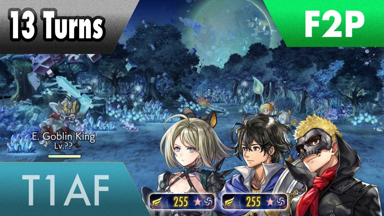 Another Eden - E Goblin King (Free Team Aldo 255 13T)