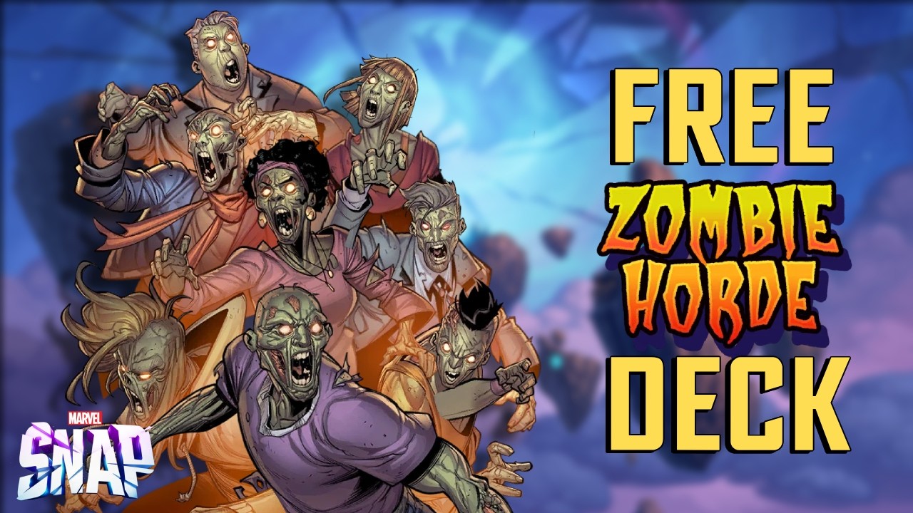 Exclusive FIRST LOOK at the FREE ZOMBIE Deck! | MARVEL SNAP | Deck Breakdown & Upgrade Guide