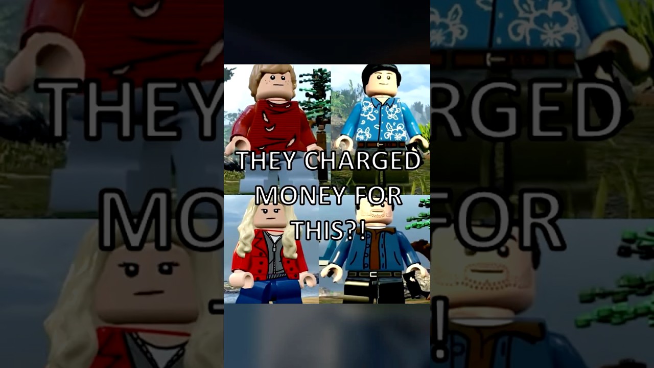 The WORST LEGO DLC EVER?! #jurassicworld #jurassicpark #lego
