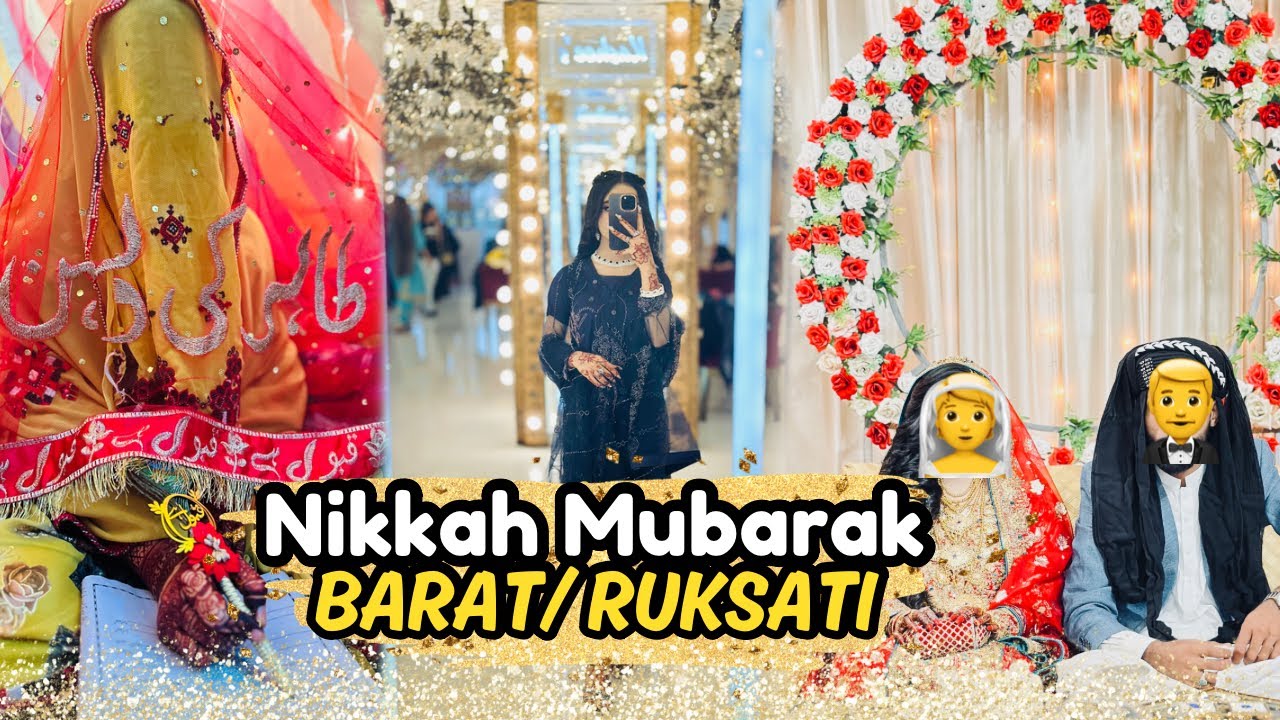 Meri cousin ki Ruksati🥰|Nikkah❤️ | hum kis saloon se tyar huue🤔