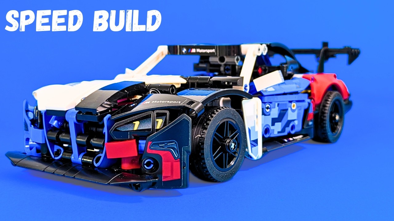 LEGO Technic 42226 BMW M4 GT3 EVO Speed Build!