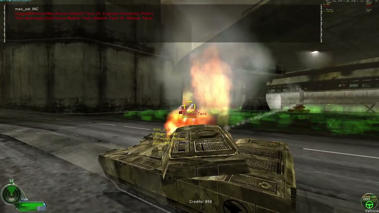 C&C Renegade Multiplayer - Forcing ILL to RAGEQUIT! 04 January 2026.