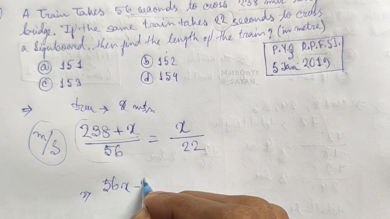 Question asked in R.P.F. S.I. Previous Year| Tough question| #railways #locopilot #rpf #ssc #sscgd 😀