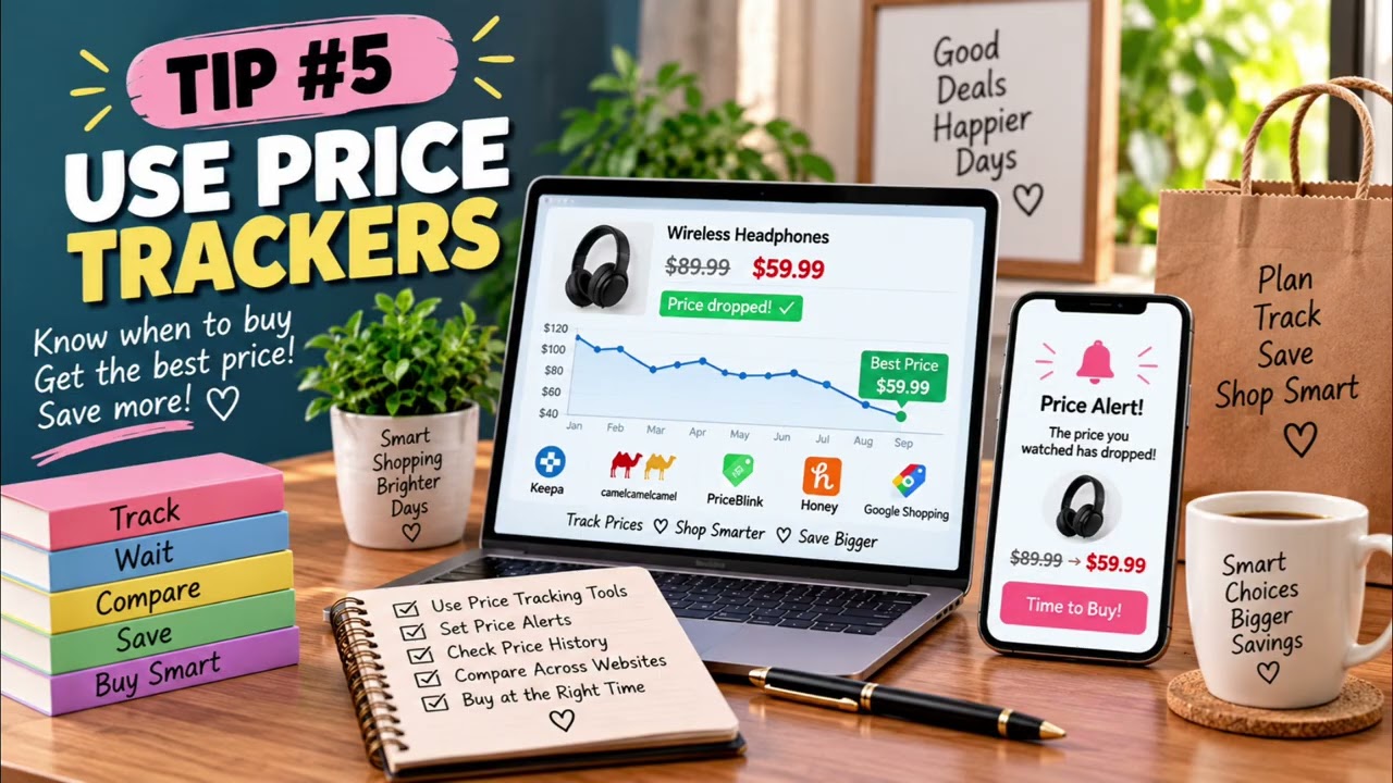 10 shopping tips to save money & shop smarter