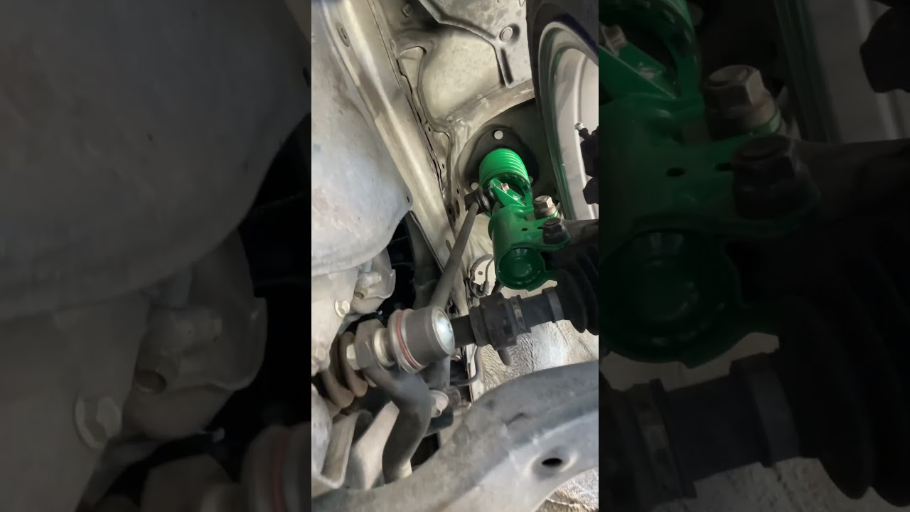 Tein street advance z noise coil over clunking noise from absorber top Mount