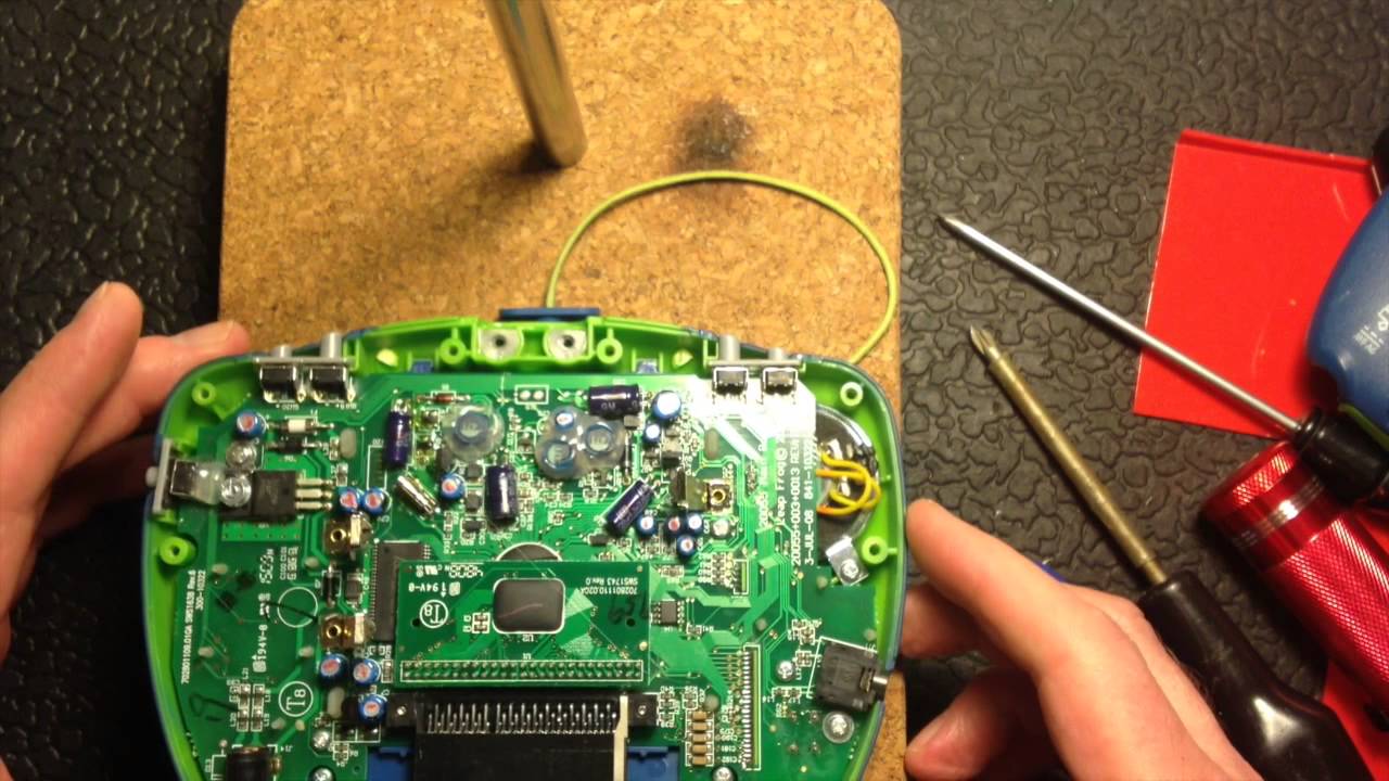 How To Fix A Battery Leak In A Leapster LeapFrog Console