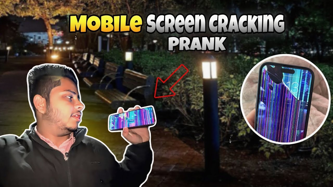 Mobile Screen Cracking Prank Gone WRONG 😂 @jaycreationvlogs 
