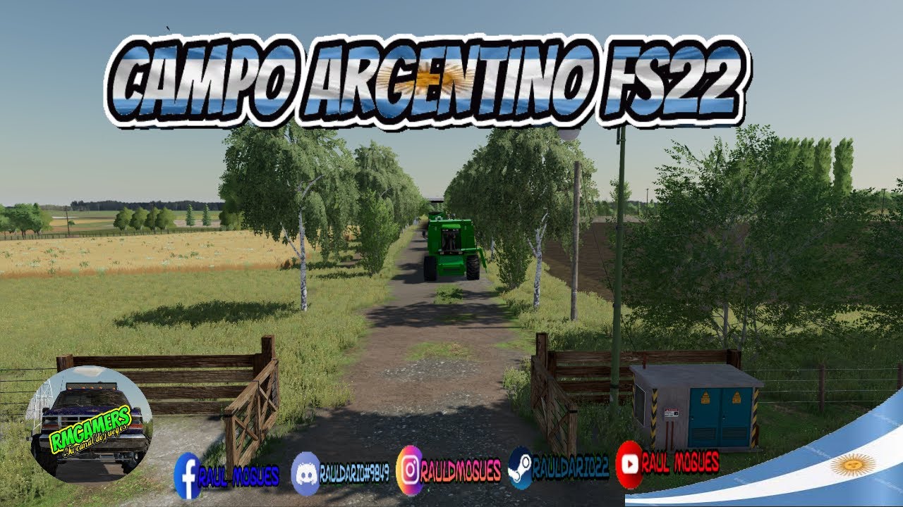 Fs22 Mods Argentinos en el Campo Argentino --- Gameplay Argentina