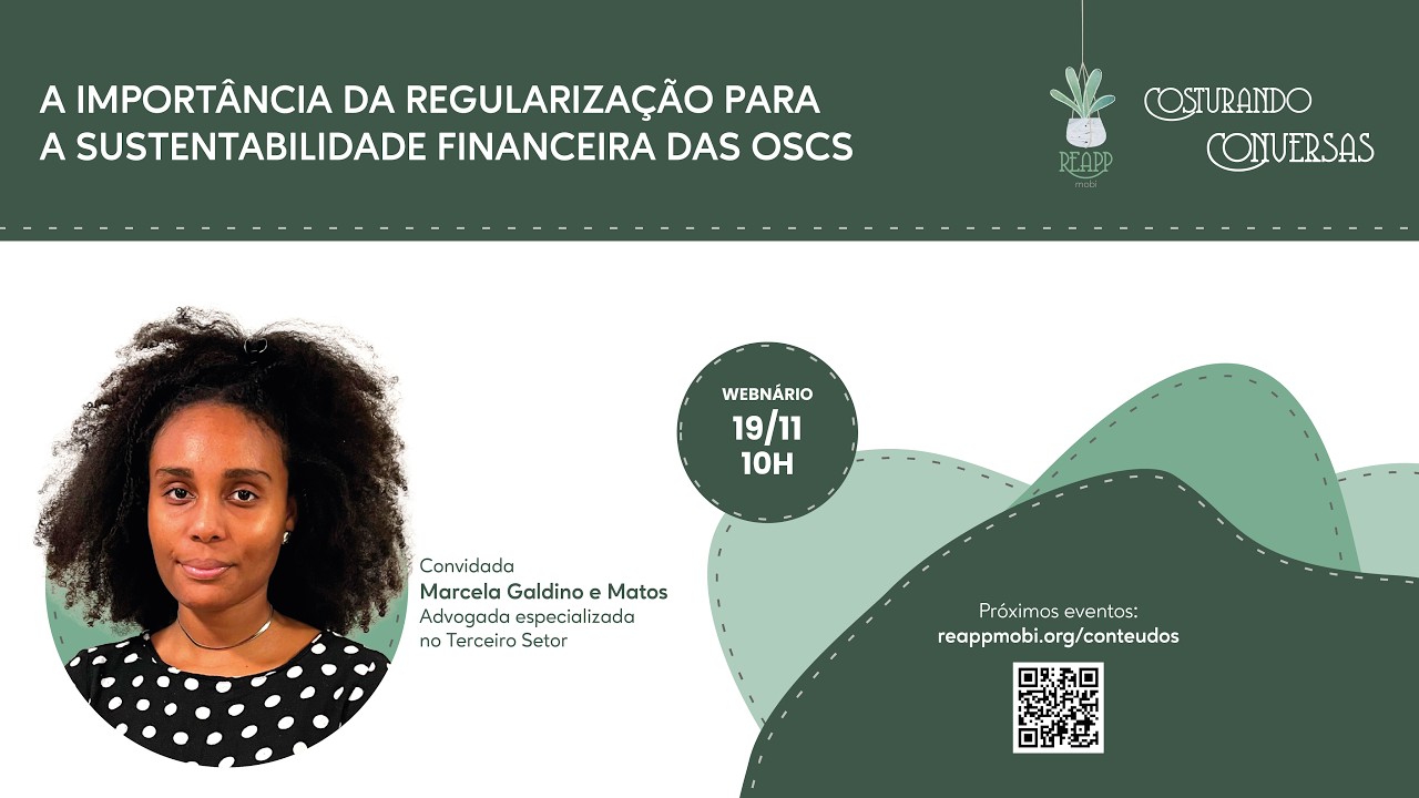 Costurando Conversas 2025 - Marcela Galdino - A importância da regularização para OSCs