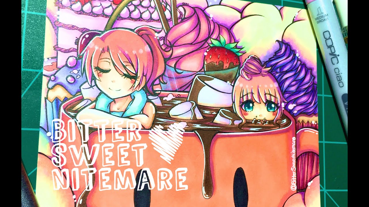 Sweet Craving ✿ Copic Marker Drawing ✿
