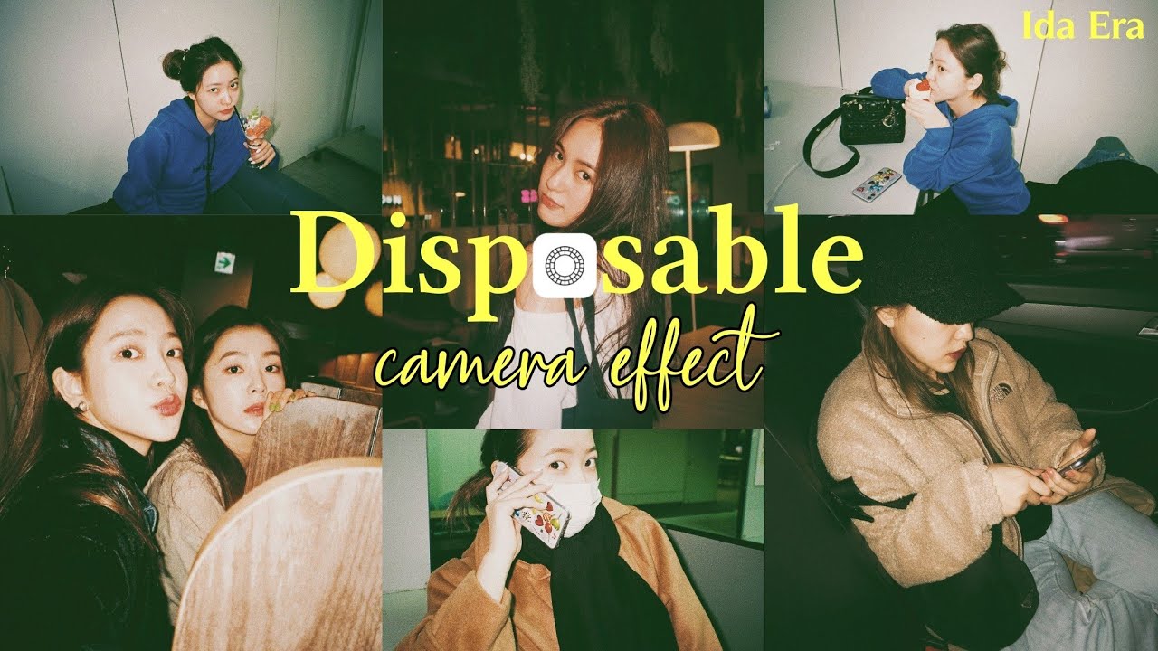 Tutorial edit foto Disposable Camera Effect using VSCO🎞️