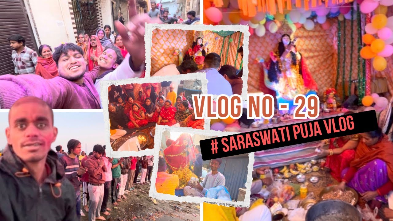Saraswati Murti Visarjan Vlog 🙏 | Emotional Moments | khrv vlog