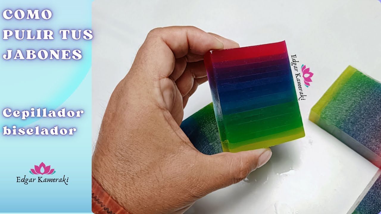 ¡Jabones de glicerina perfectos! Aprende a pulirlos fácil y rápido